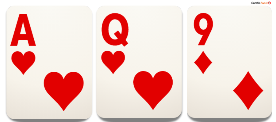 Board Texture Ah-Qh-9d – BTN vs BB cold caller