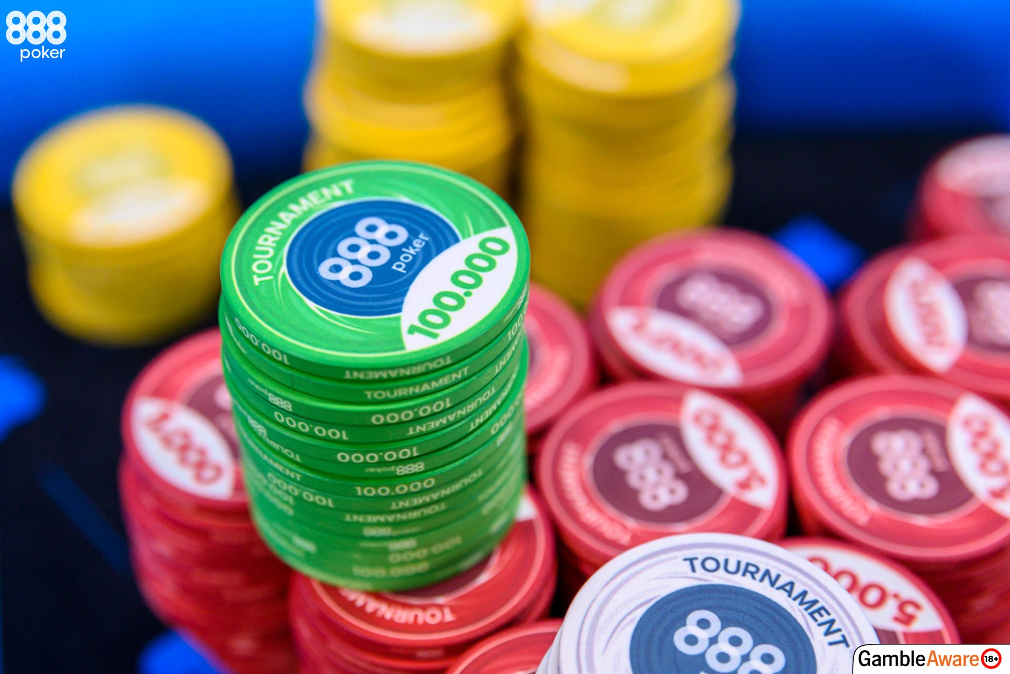 Tournament Poker Chip Values and Colors