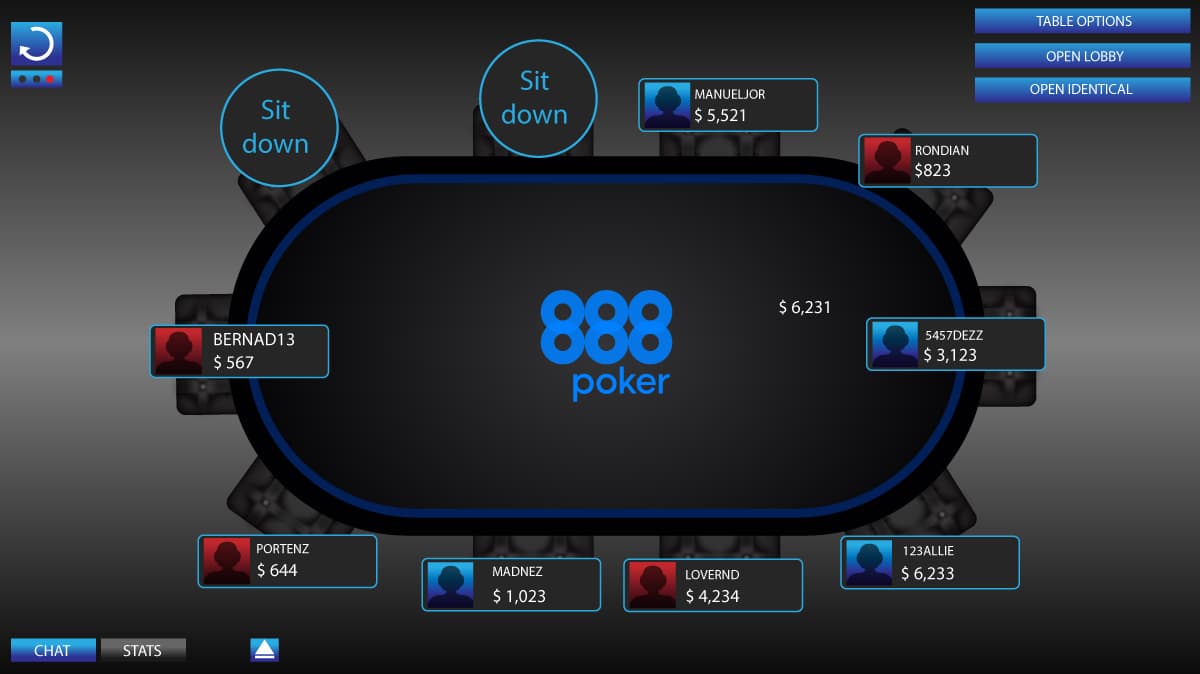 888poker gameplay