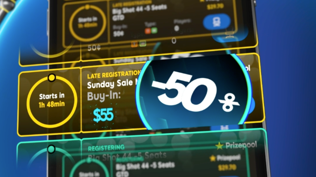 888poker’s Sunday Sale Returns 9 June - Half-Off Buy-ins!