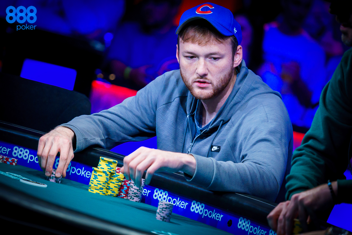 Kevin Maahs 2019 WSOP FT - Day 9