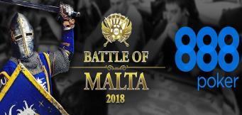 888poker Sponsors 2018 Battle of Malta