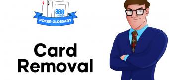 Card Removal in Poker