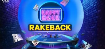 Bag 30% Extra Cash Rakeback during Happy Hour at 888poker Tables! 