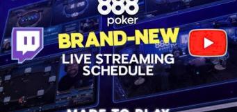 888poker Launches Brand New Streaming Schedule for 2026!