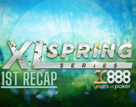 888poker XL Spring Series Springs into Action with First 4 Tournaments