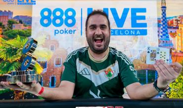 888poker LIVE Barcelona Winner - Alvaro Murciano